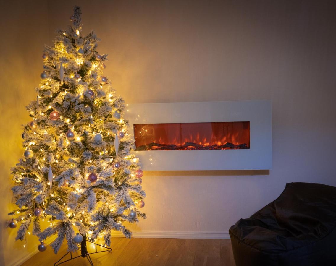 Design Apartment With Lake View, Sauna, Fireplace Rovaniemi Dış mekan fotoğraf